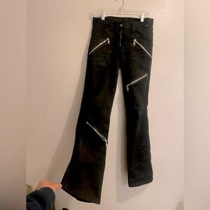 Vintage Serious Los Angeles Punk Zipper Pants